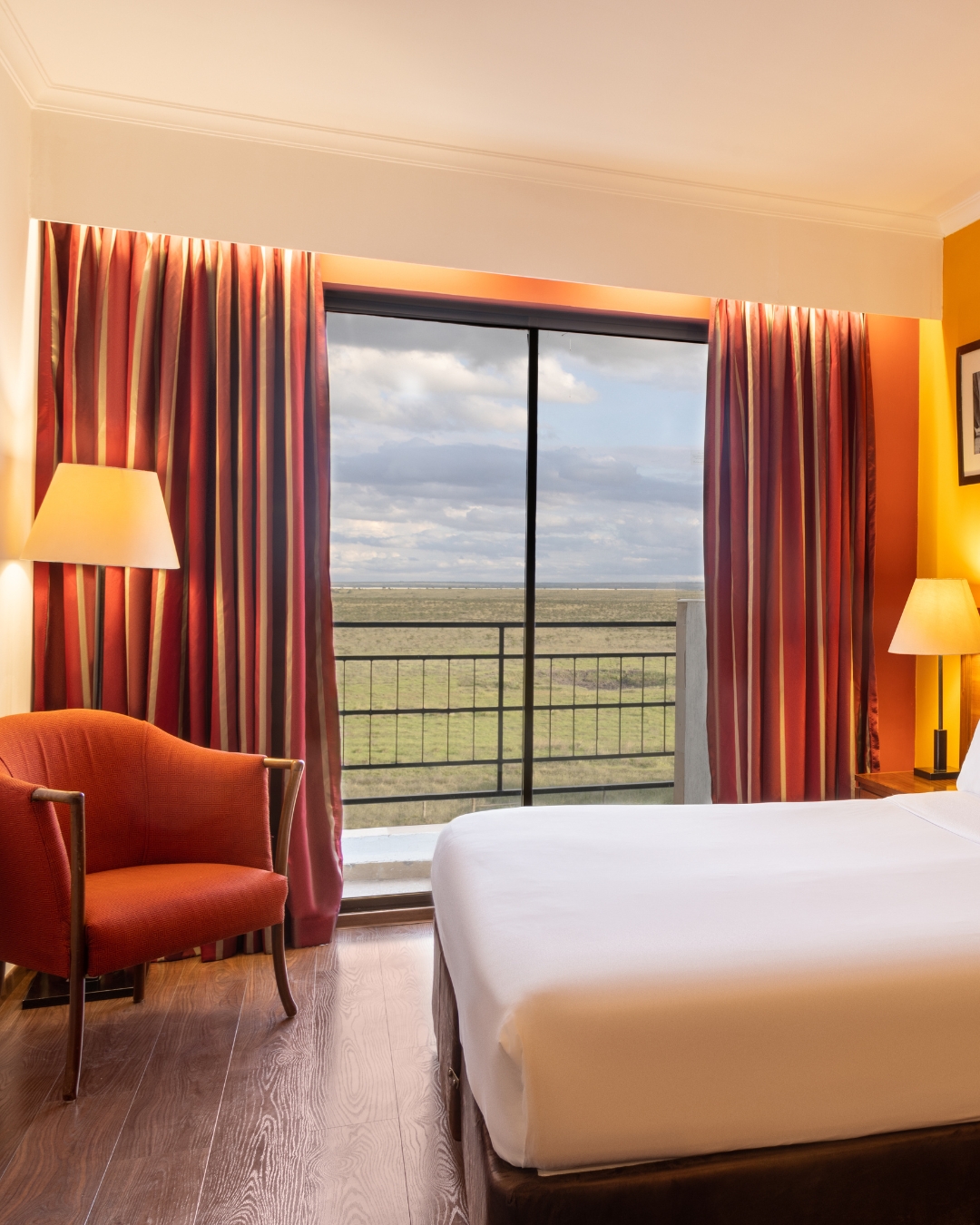 Views like these don’t just greet you, they heal you. Book a cozy room today and wake up to the breathtaking views of the wild.To book a room, contact +254 731 436 078 | reservations@ole-serenihotel.com#OleSereni #CozyRoom #BestHotelInNairobi