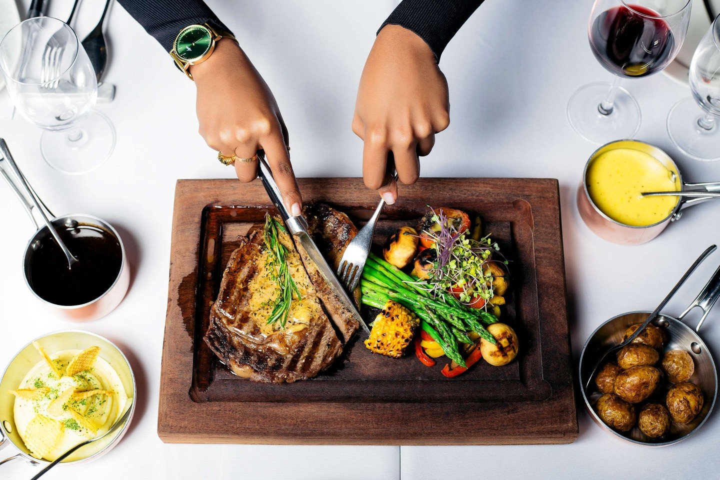 Welcome to Nairobi’s finest steak experience! Enjoy an unmatched dining experience at Eagle's The Steakhouse and explore the finest steaks paired with an exceptional wine selection.
To reserve a table, call +254 731 436100.
#OleSereni #EaglesTheSteakhouse #BestHotelInNairobi