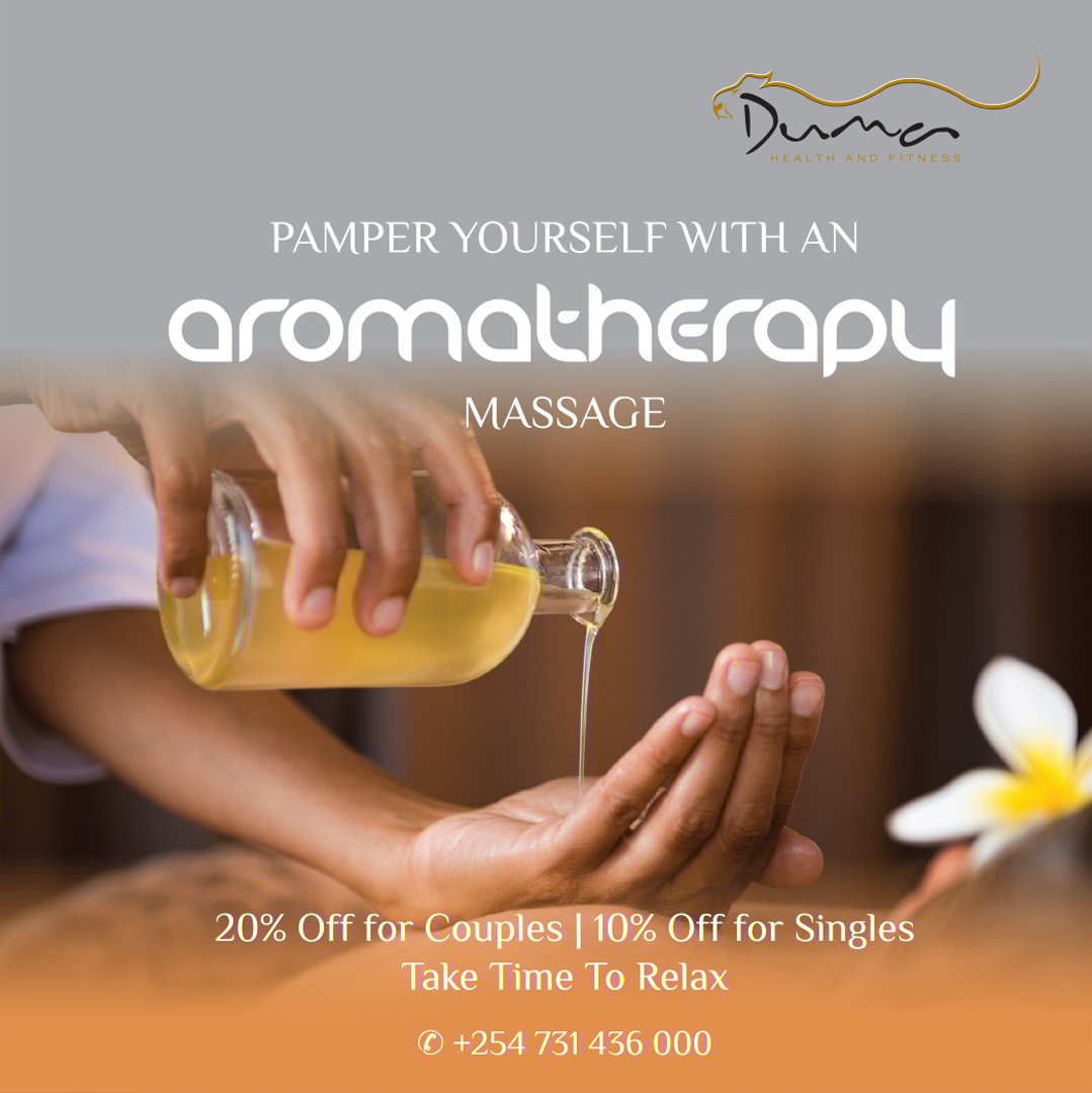 Treat yourself to an aromatherapy massage at Duma Spa and let your mind and body relax with a calming massage tailored just for you.
To book an appointment, call +254 731 436 000.
#OleSereni #DumaSpa #BestHotelInNairobi