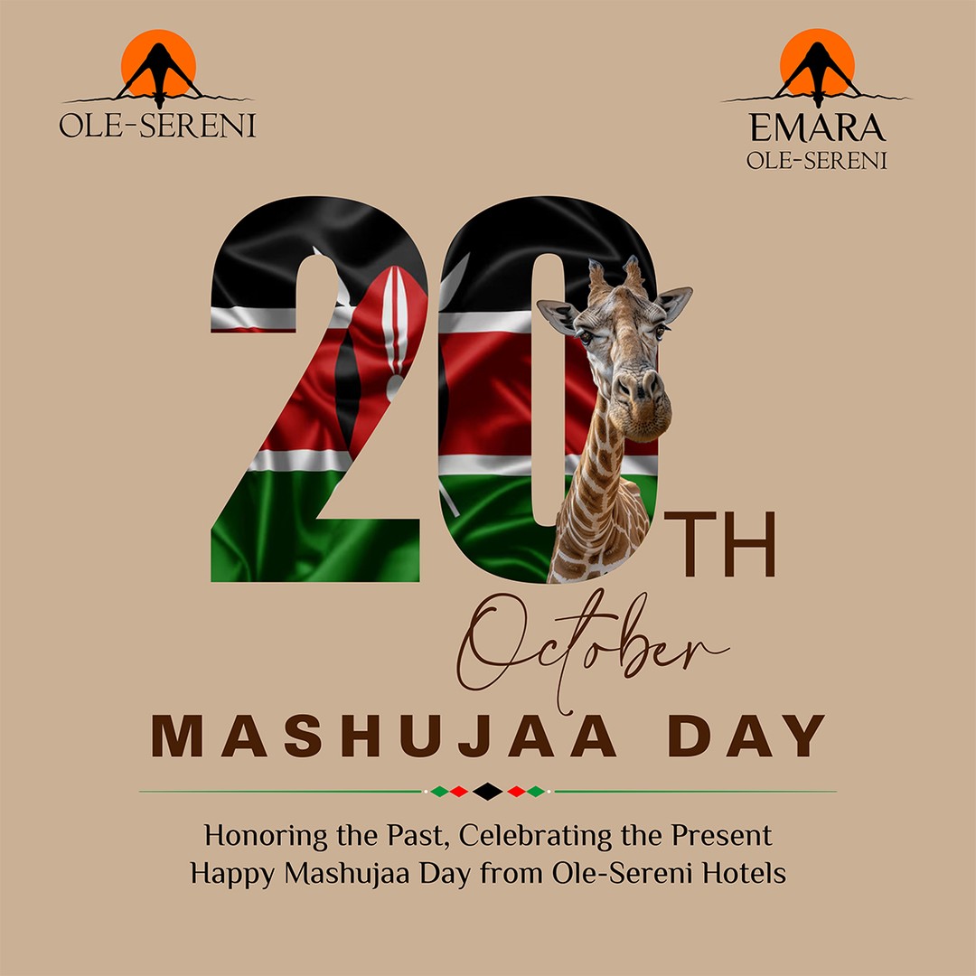 Today, we celebrate the heroes who shaped our nation and those who continue to inspire its future. Happy Mashujaa Day from all of us at Ole-Sereni.
#OleSereni #EmaraOleSereni #MashujaaDay