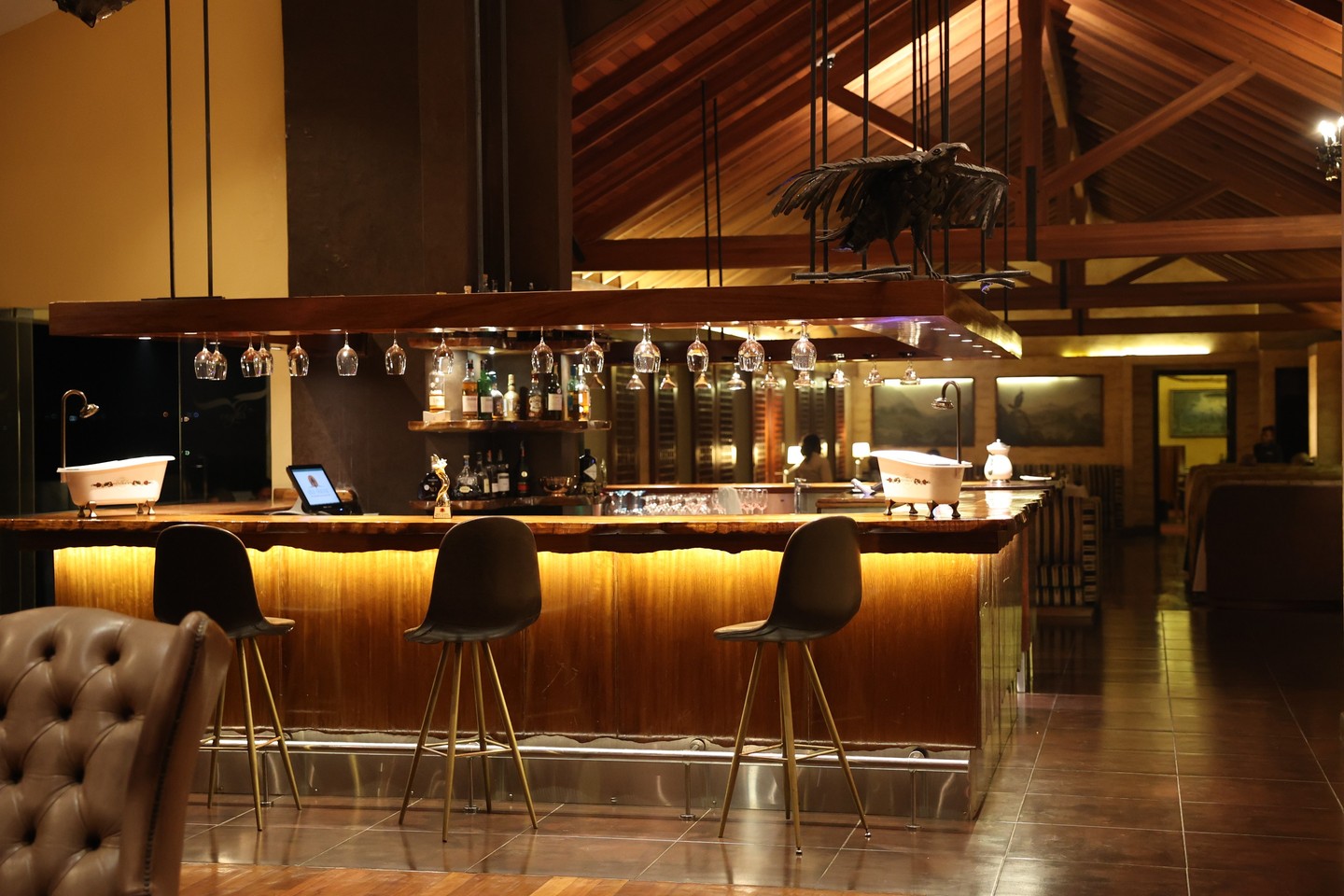 When the city slows down, this is where the stories begin. Join us every evening for an exceptional dining experience at Eagles The Steakhouse and explore our specially curated wine selection. 
To reserve a table, call +254 731 436296. 
#OleSereni #EaglesTheSteakhouse #BestHotelInNairobi