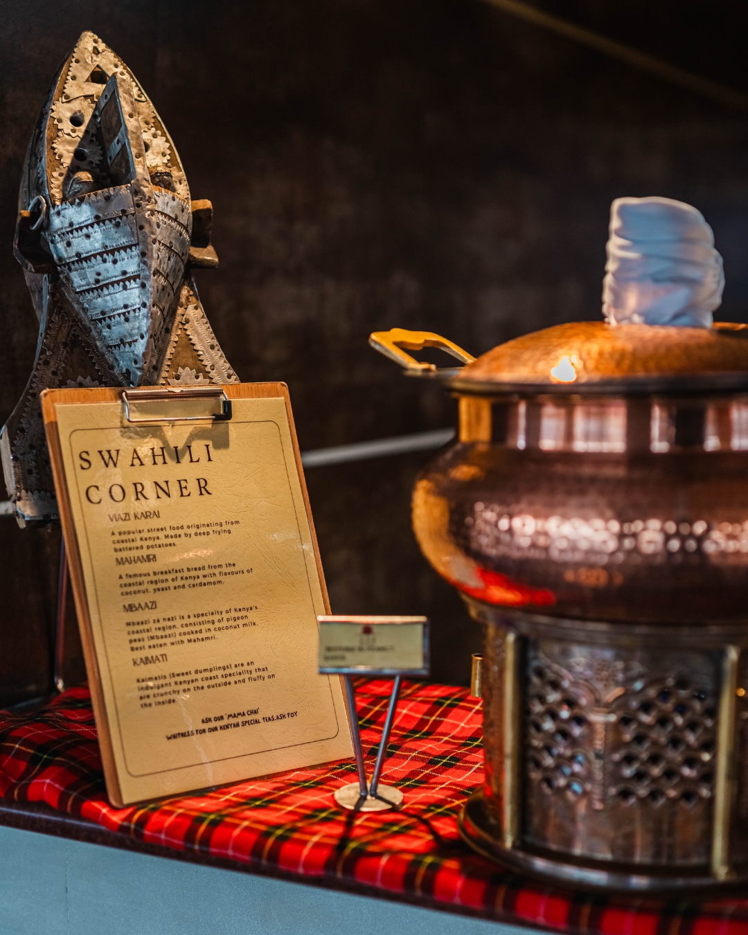 The Swahili corner of our breakfast section at Big Five Restaurant features coastal inspired cuisines from across the world. An exceptional experience that leaves lasting memories. 

To reserve a table, call +254 731 436100.

#OleSereni #BigFiveRestaurant #Breakfast