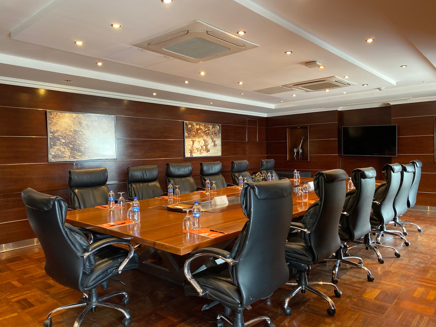 From executive meetings to intimate presentations, Twiga Boardroom provides the perfect environment for teams that value comfort, discretion, and seamless service.

To book a boardroom, call +254 732 191000.

#OleSereni #TwigaBoardroom #BestHotelInNairobi