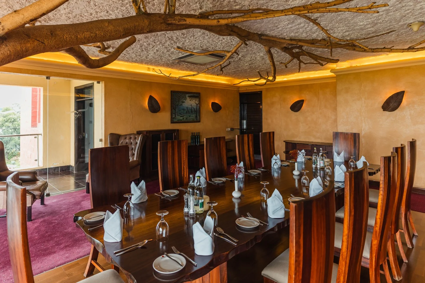The Private Dining Room at Eagle's The Steakhouse is designed for the intimate moments that deserve a special setting.

To reserve a table, call +254 731 436296.

#OleSereni #EaglesTheSteakhouse #PrivateDiningRoom
