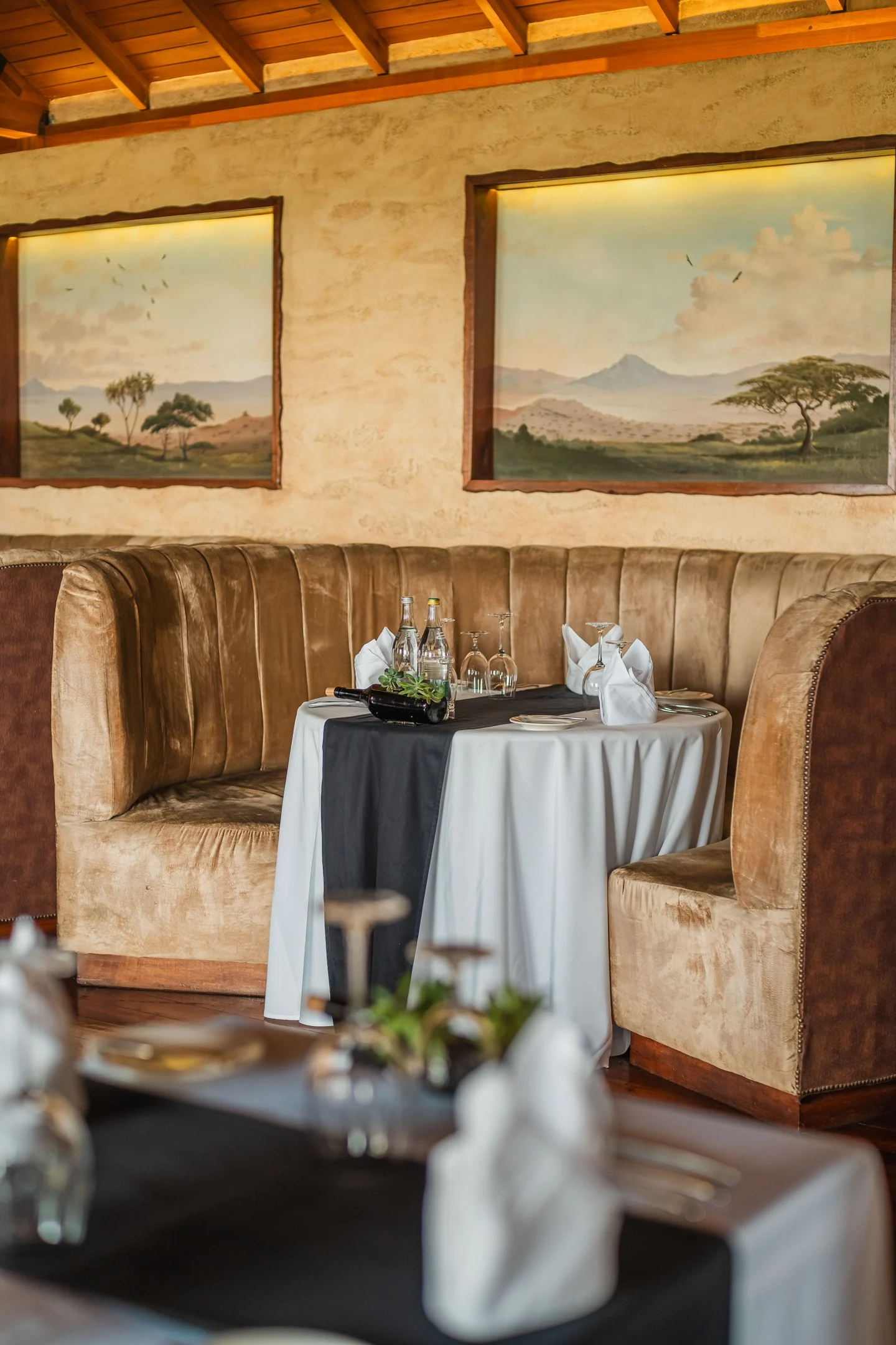 Every great dining experience begins with the perfect setting. From thoughtfully curated cuisines to expertly prepared steaks, every detail at Eagle's The Steakhouse is designed for a memorable dining experience.

To reserve a table, call +254 732 191000.

#OleSereni #EaglesTheSteakhouse #BestHotelInNairobi