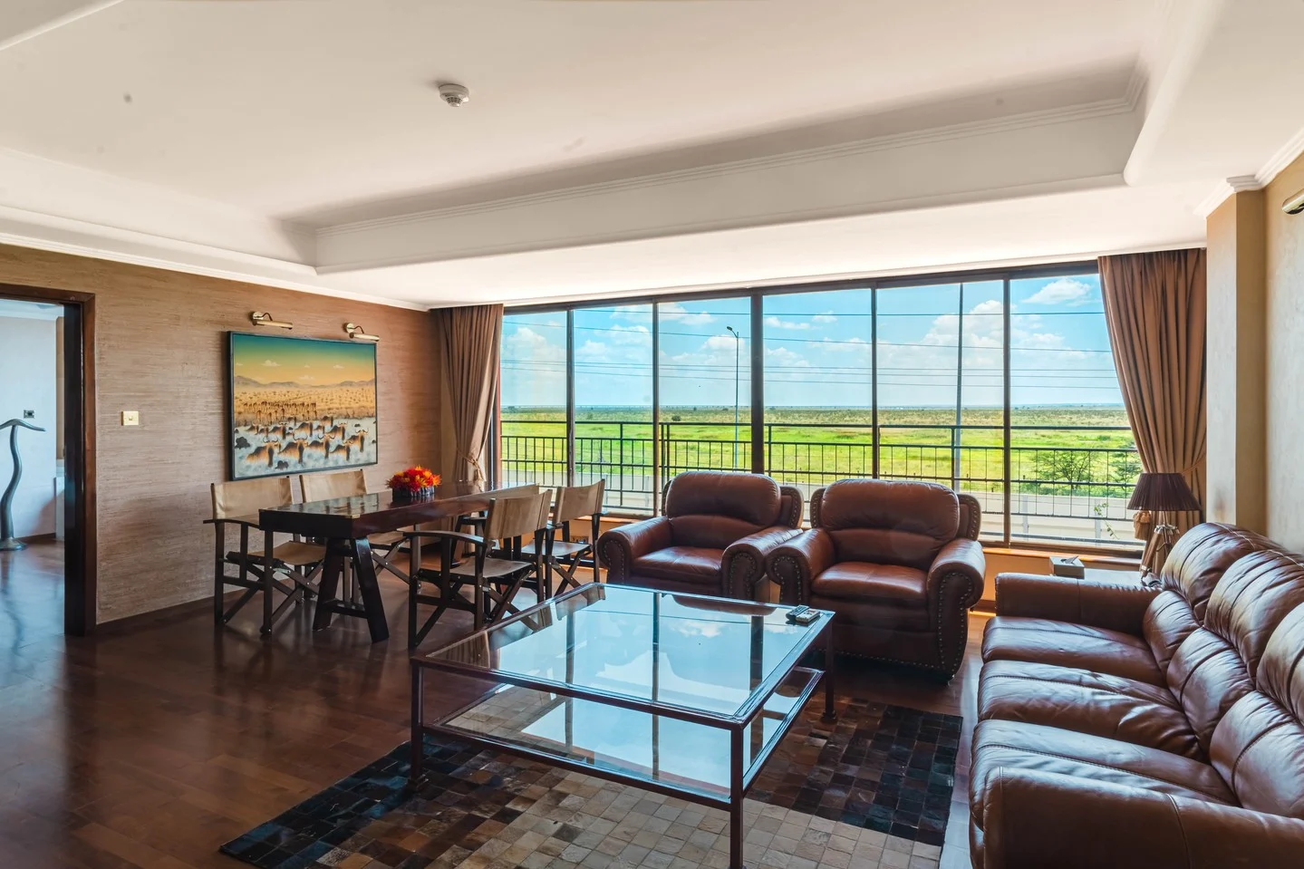 Wake up to uninterrupted views of Nairobi National Park from the comfort of the Warden’s Suite.
To book a stay, call +254 731 436078.
#OleSereni #WardensSuite #BestHotelInNairobi