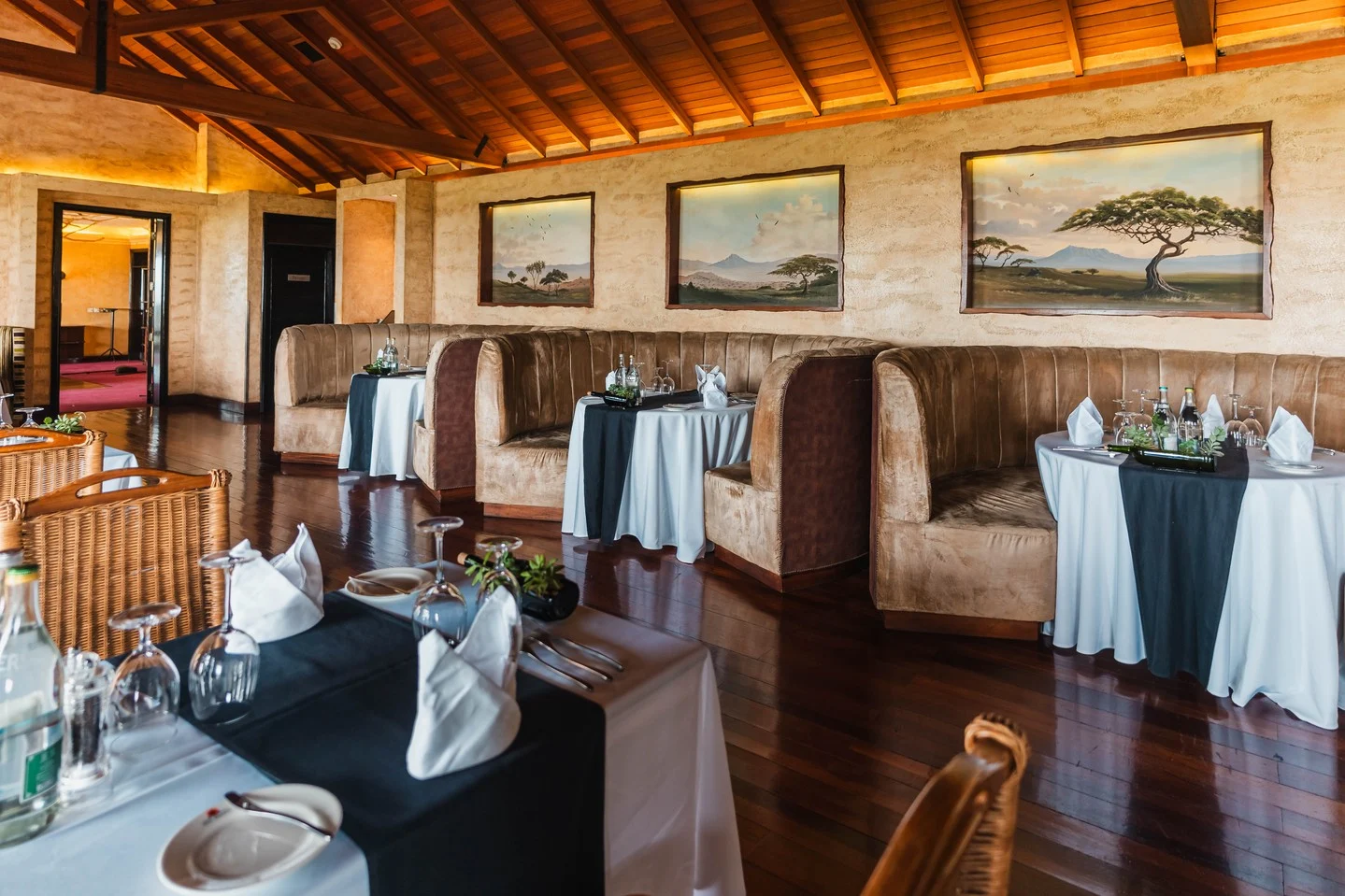 Every dining experience at Eagles is thoughtfully curated for a unique and memorable culinary experience paired with breathtaking views of the park.

To reserve a table, call +254 731 436296.

#OleSereni #EaglesGrill #BestHotelInNairobi