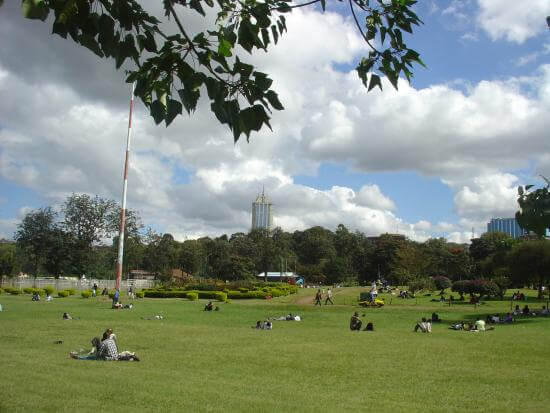 Picnic at Uhuru Gardens in Nairobi